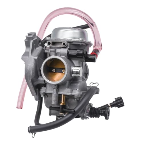 Rebuiman 15003-1446 Carburetor Fits for Kawasaki PRAIRIE 400 KVF400 1998, BAYOU 400 KLF400 KLF 400 1993-1995 with Fuel Switch Valve Petcock - Image 2