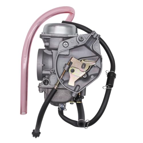 Rebuiman 15003-1446 Carburetor Fits for Kawasaki PRAIRIE 400 KVF400 1998, BAYOU 400 KLF400 KLF 400 1993-1995 with Fuel Switch Valve Petcock - Image 4