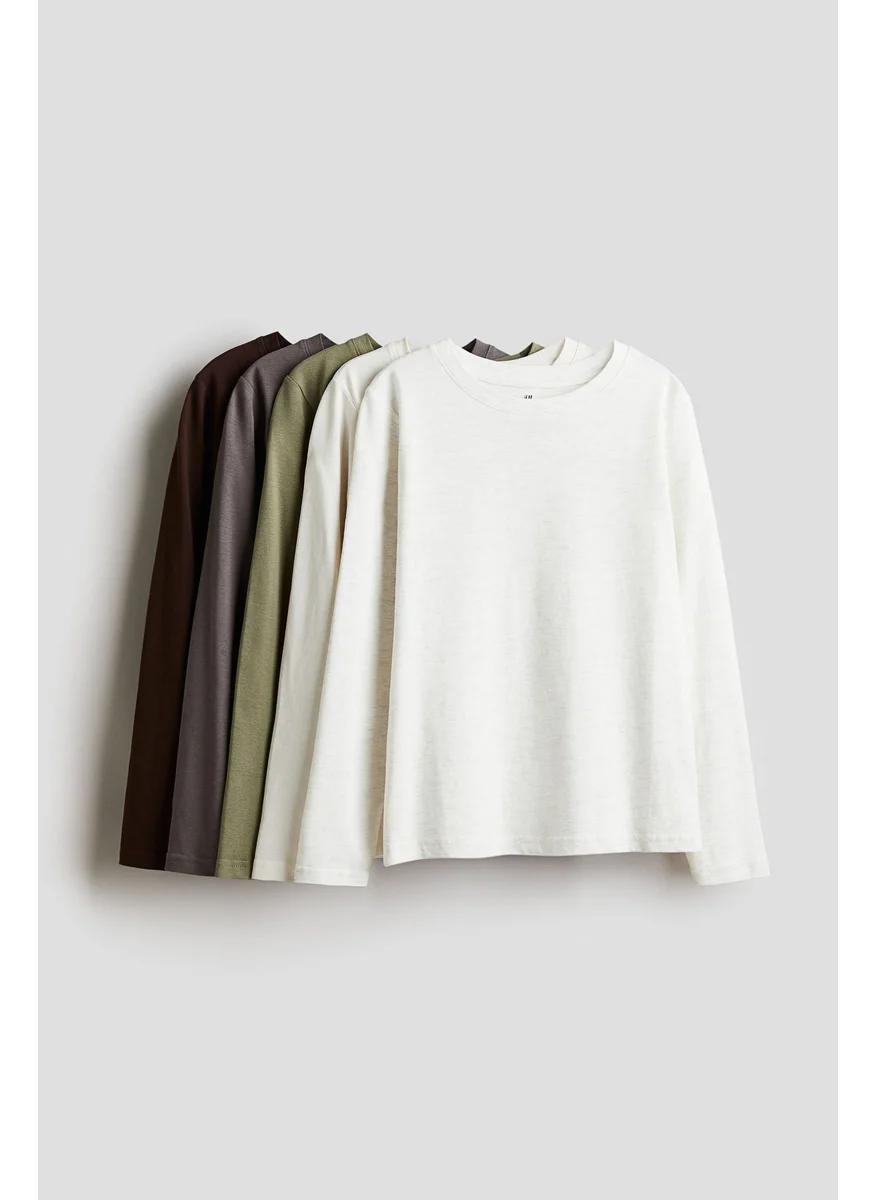 H&M 5-Pack Jersey Tops
