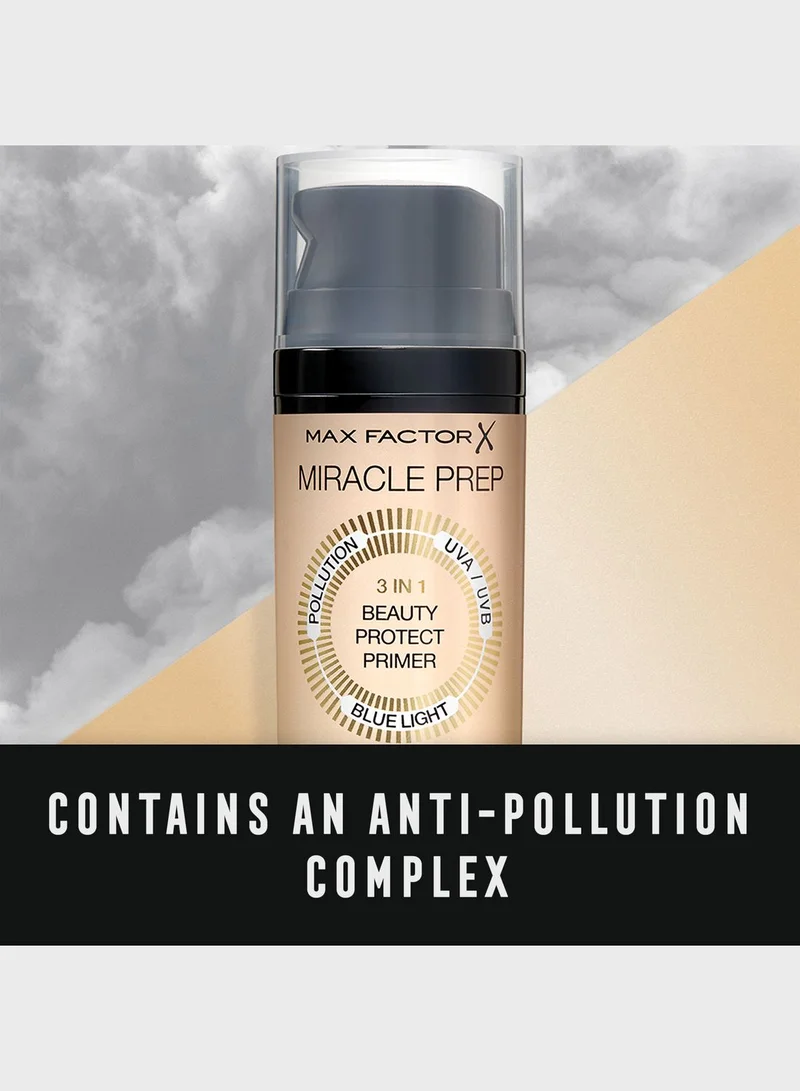 Max Factor Max Factor Miracle Prep 3 in1 Beauty Protect Primer SPF30 – 001, 30ml