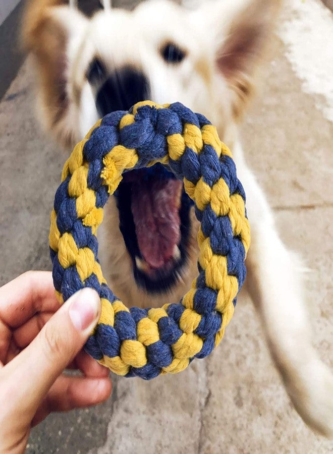 KittuPet ألعاب كيتو بيت للكلاب التي تمضغ بقوة، ألعاب للكلاب الكبيرة من فصيلة لابرادور، ألعاب حبل تفاعلية للكلاب من السلالات الكبيرة من فصيلة الراعي الألماني، ألعاب التسنين، عبوة من 3 قطع - قد يختلف اللون - Image 5