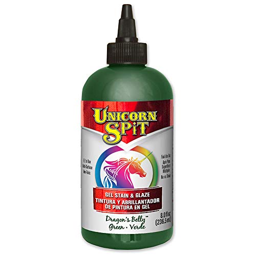 Unicorn SPiT 5771007 Gel Stain & Glaze Dragon's Belly 8.0 Fl Oz Bottle - Image 1