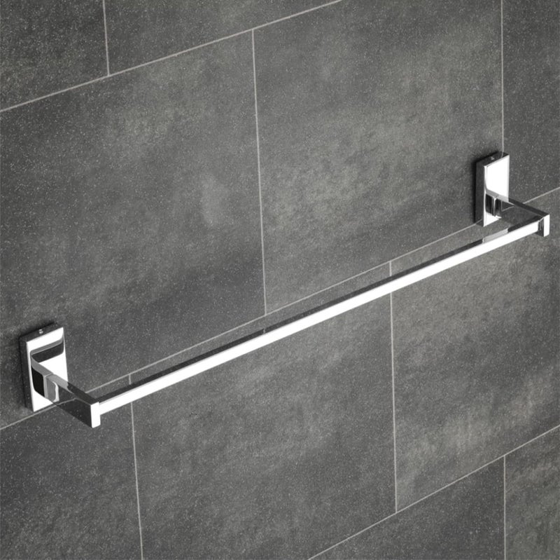 DLII® Square Towel Rod (24 Inch) - Premium Towel Bar (S.S 304 Grade) | Durable & Space-Saving Design | Rust-Resistant, Easy Installation | Multi-Functional Design for Bathroom Kitchen - Image 1