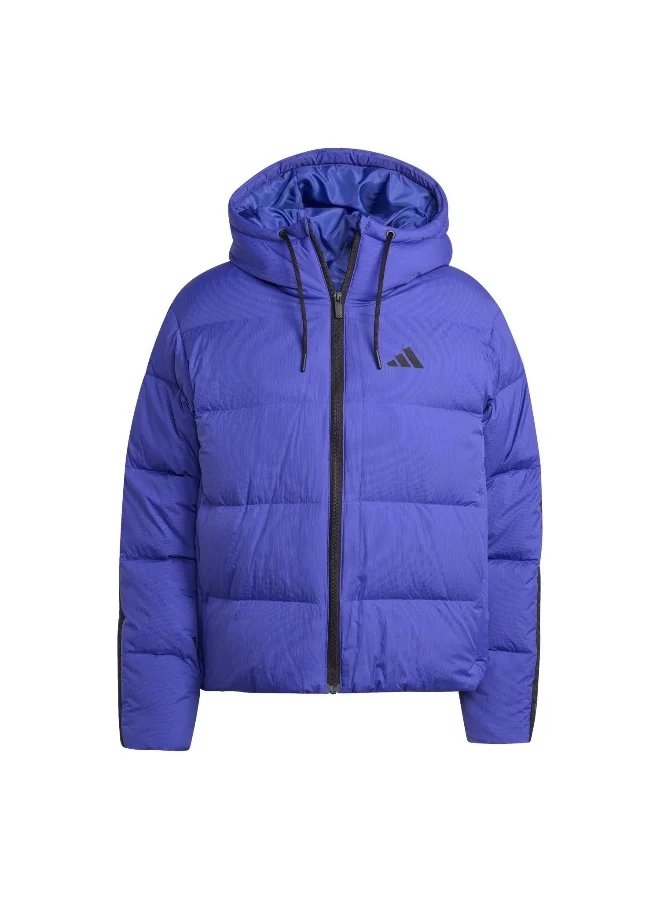 adidas Adidas W Ess 3S P D Ho Blue Jacket (Down) Jackets For Women