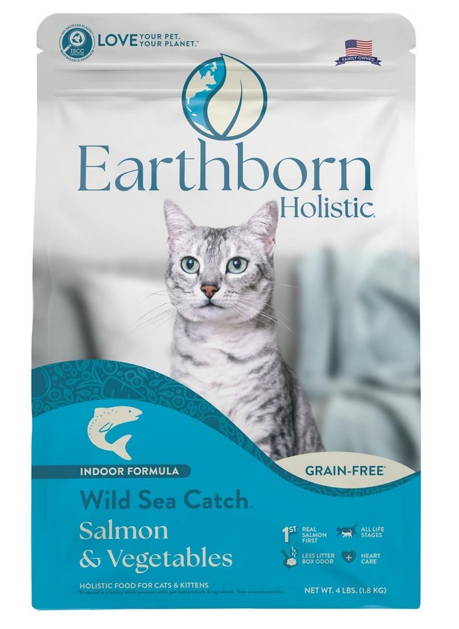 Earthborn Holistic Earthborn Holistic Wild Sea Catch Grain-Free Dry Cat Food  - Image 1