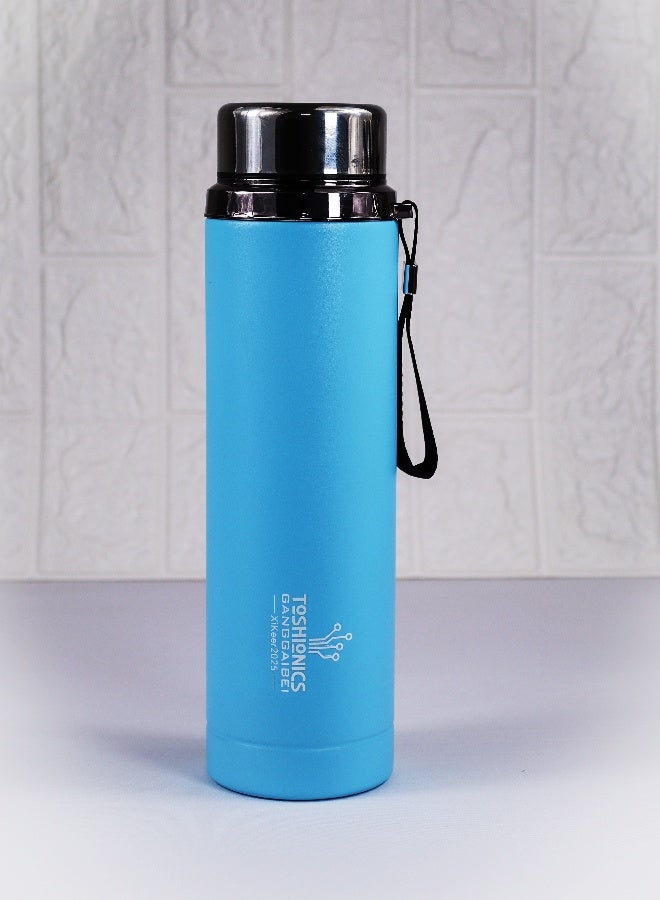 Toshionics 1000ml Double Layer Stainless Steel Vacuum Thermal Flask – Hot and Cold Double Wall Insulated Thermos – SUS316 Inner, SUS304 Shell, Leakproof and BPA-Free Flask – Hot and Cold Beverage Flask for Adults & Kids – Home, Office, School, Travel, Outdoor, Camping, Travel and Trip Drinking Container, 32oz Drinking Water Flask - Image 1