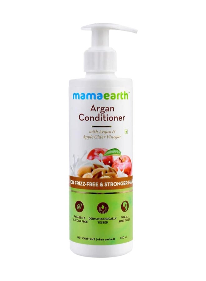 Mamaearth argan conditioner with argan & apple cider vinegar, 250 ml - Image 1