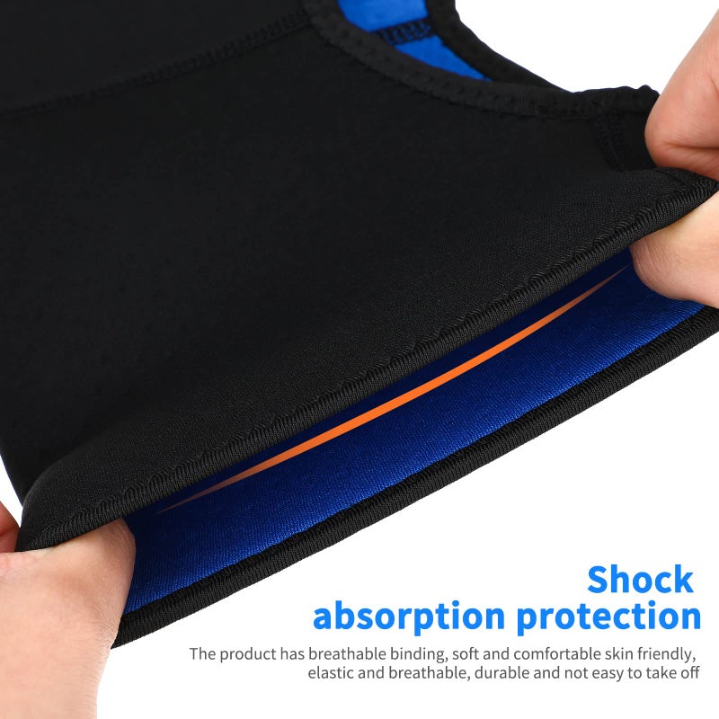 EXCEART Double Shoulder Support Shoulder Wrap Protector Shoulder Strap Brace for Outdoor Hiking Lifting Sports (Size XL) - Image 5