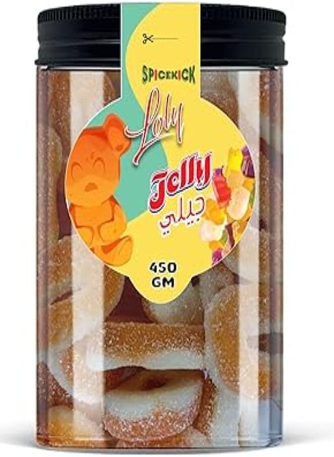 Spicekick Lolly Jelly Rings 450g (SPICEKICK) 