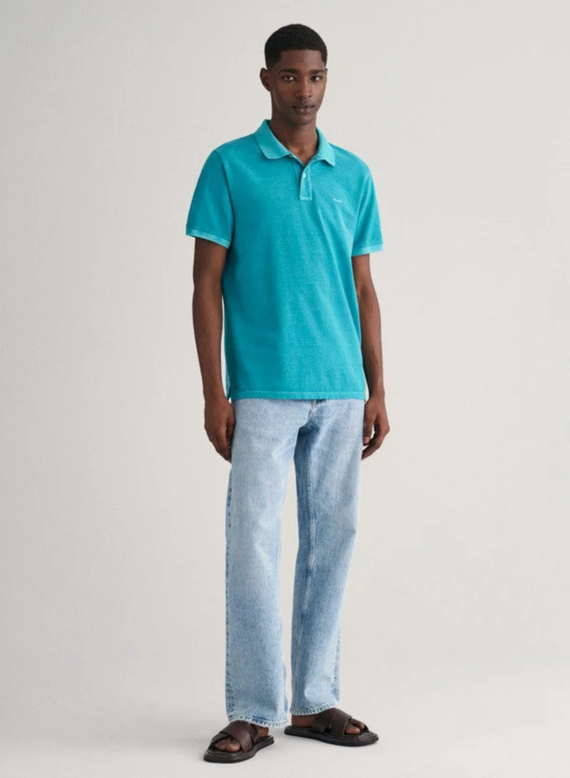 GANT Gant Sunfaded Piqué Polo Shirt