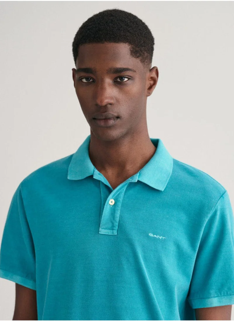 GANT Gant Sunfaded Piqué Polo Shirt