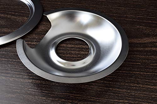 Range Kleen - Chrome Style D contains (3) 6" pan/ring & (1) 8" pan/ring for GE, Hotpoint, & Kenmore prior to 1995 - Image 5