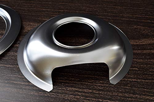 Range Kleen - Chrome Style D contains (3) 6" pan/ring & (1) 8" pan/ring for GE, Hotpoint, & Kenmore prior to 1995 - Image 4