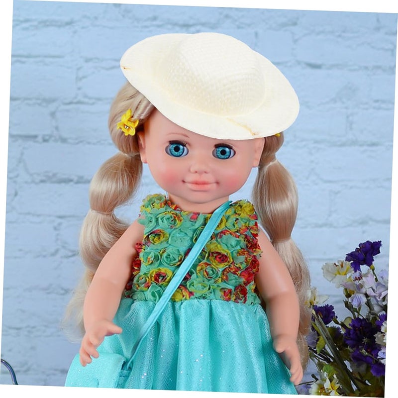 TOYANDONA 15pcs Mini Woven Doll Hats Tiny Knitted Caps for DIY Crafts Miniature Accessories for Dolls and Animals for Creative Projects and Travel - Image 5