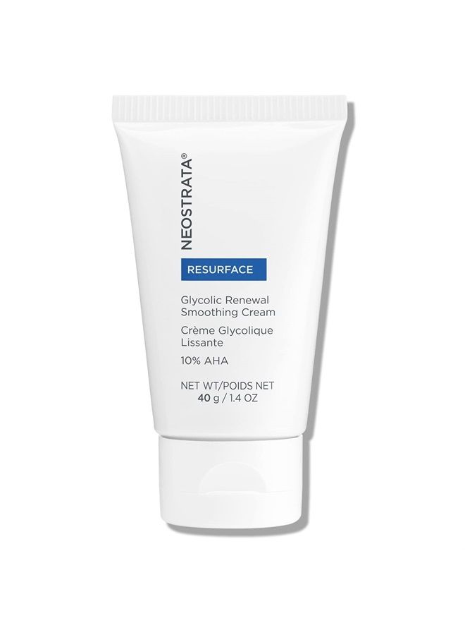 Neostrata GLYCOLIC RENEWAL Smoothing Cream Texture-Refining Moisturizer with Glycolic & Citric Acid, Shea Butter Non-Comedogenic, 1.4 Ounce (Pack of 1) - Image 1