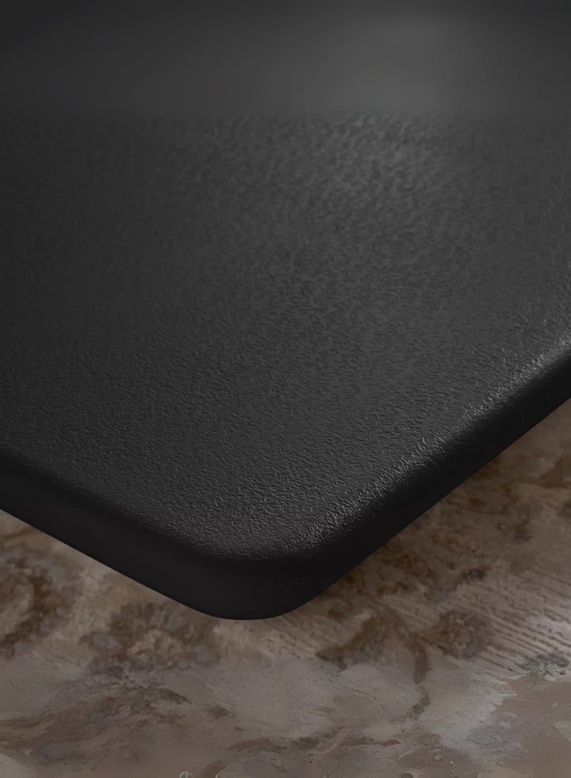 Karnak Blossom 2-Piece Modern Rectangular Coffee Table Set – Minimalist Black Nesting Center Tables for Living Room Furniture UAE - Image 3