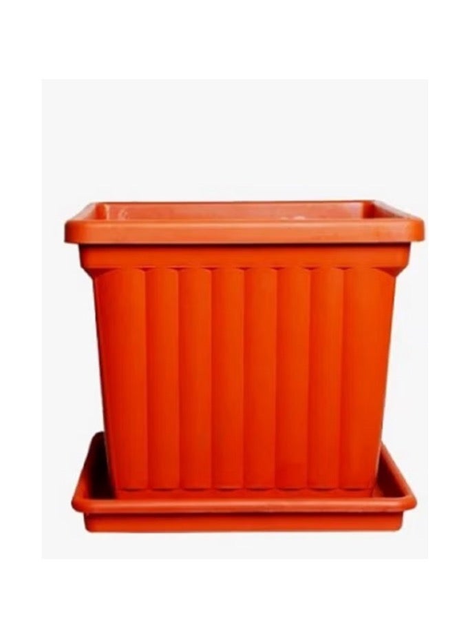 Square plant pot