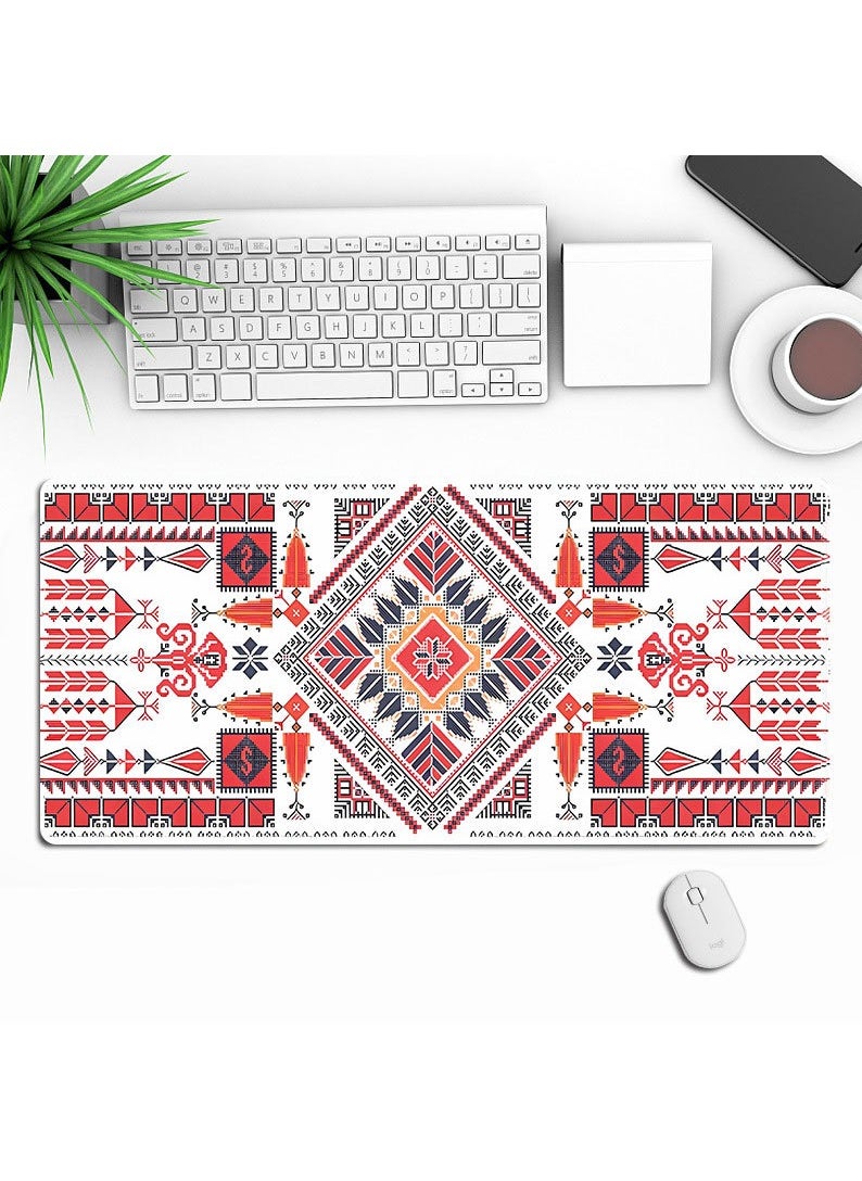 Necomi Gaming Mouse Pad, Keyboard Mouse Pad, Desk Pad with Stitched Edges, Large Mouse Pad for Office/Work/Home/Decoration 30CMX80CM  - Image 1