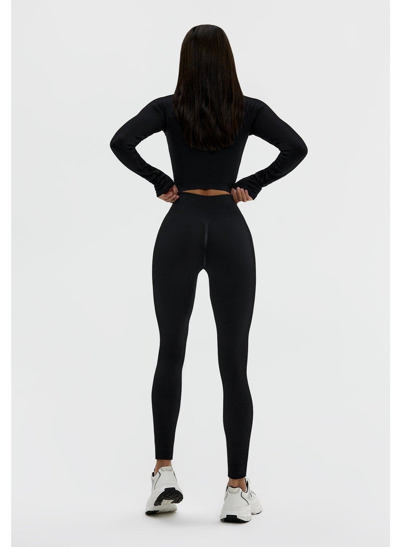 Bona Fide Premium Quality High Waist Seamless Leggings for Women - Workout Lifting Leggings with Tummy Control for Gym, Yoga - Image 3