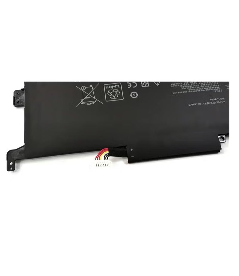 C31N1602 C31N16O2 0B200-02090000 Laptop Battery Replacement for U3000U UX330 UX330U UX330UA UX330UAK UX330UA-1A UX330UA-1B UX3330UA-1B UX3330UA-333 00UA-1C UX330UA-FB018R FB161T Series - Image 1