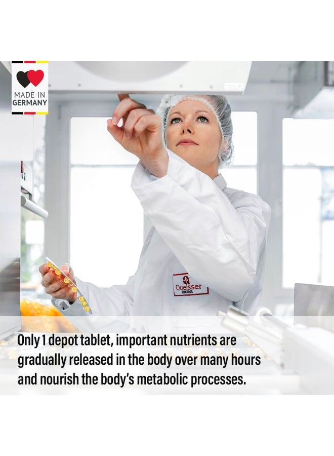 Doppelherz Aktiv Vitamins & Minerals Depot Tablets For Men, Pack Of 30'S - Image 4