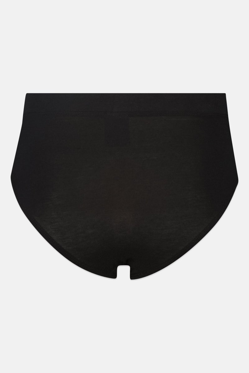 FREDDY سروال داخلي للرجال بشعار العلامة التجارية، أسود - Image 2