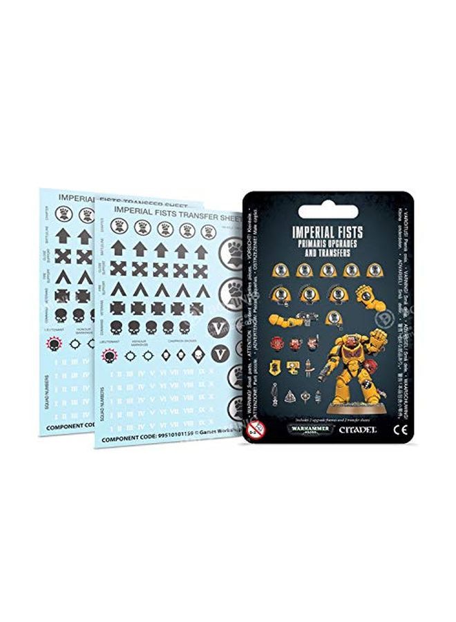 Games Workshop Warhammer 40K Imperial Fists Primaris Upgrades & Transfers - Image 2