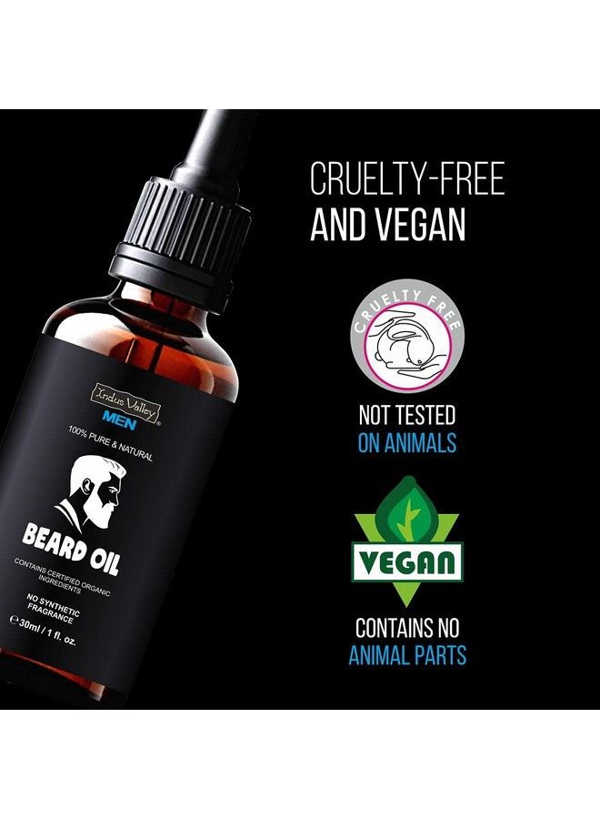 Indus Valley Men 100% Pure And Natural Beard Oil Contains Certified Organic Ingredients (30Ml) - Image 5