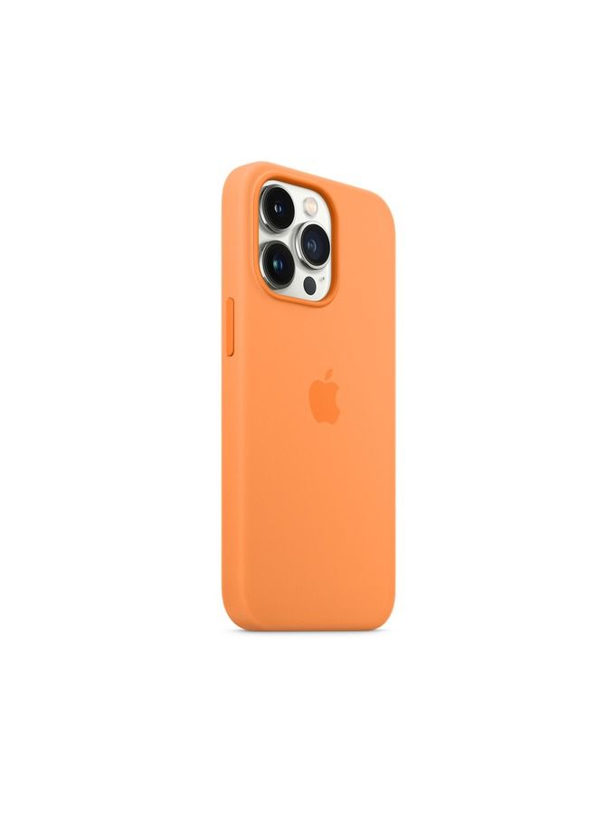 IPhone 14 Pro Max Silicone Protective Case 6.7 inch Soft Liquid Gel Rubber Cover Slim Thin Orange Cover Anti-Drop Shockproof Bumper Anti-Scratch Anti-Fingerprint for iPhone 14 Pro Max Orange - Image 2