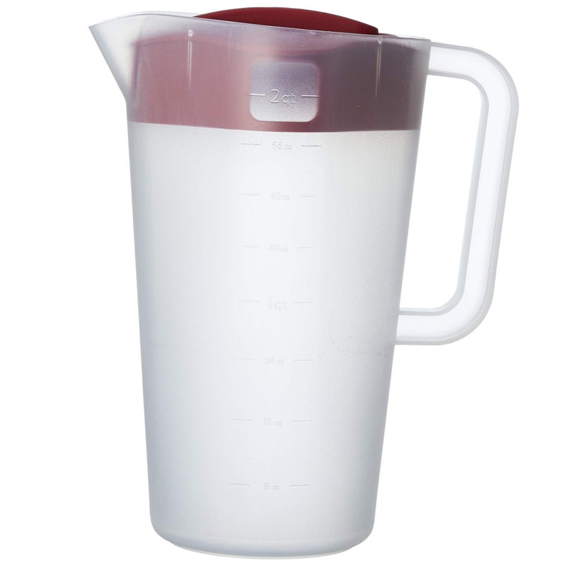GoodCook 1/2-Gallon Pitcher with 4 Way Lid, BPA Free - Image 1