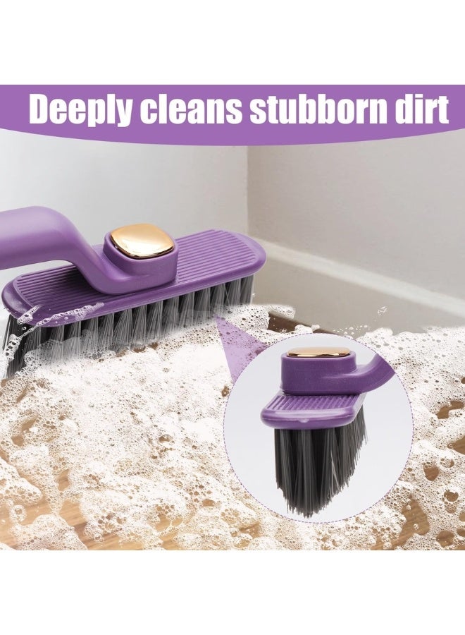 Multifunctional Rotating Crevice Cleaning Brush, 360 Degree Rotation No Dead Corners, Stiff Bristles Brush Tool for Cleaning Home Bathroom Kitchen Gap (1 Piece-Multicolor) - Image 4