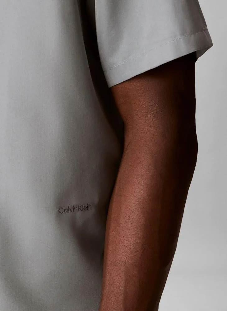 CALVIN KLEIN  Essential Short Sleeve Shirt for Men | Best Price UAE