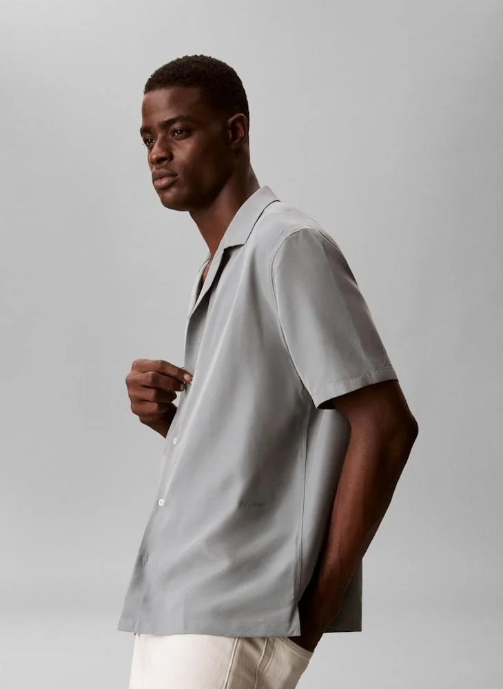 CALVIN KLEIN  Essential Short Sleeve Shirt for Men | Best Price UAE