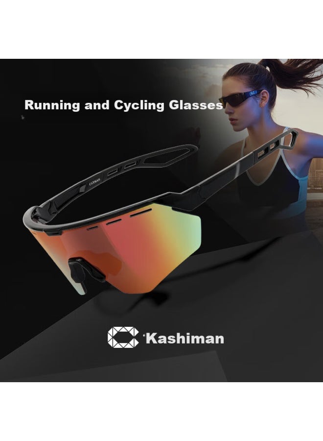 Caxman Cycling Gl, Sports Running Sungl, Men's And Women's Uv Protection, Hiking Sungl, Outdoor Protective Eyewear