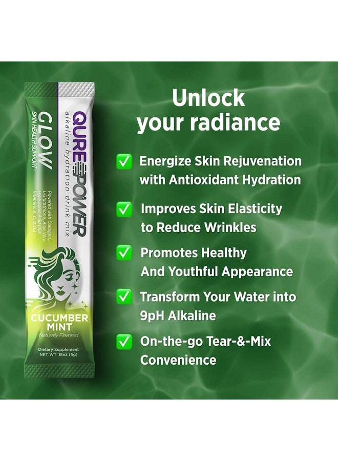 Qure QURE Alkaline Skin Glow for Youthful Radiance and Skin Hydration-Alkaline Antioxidant Blend- Collagen, Vitamin C, Hyaluronic Acid, Aloe Vera  - Image 5