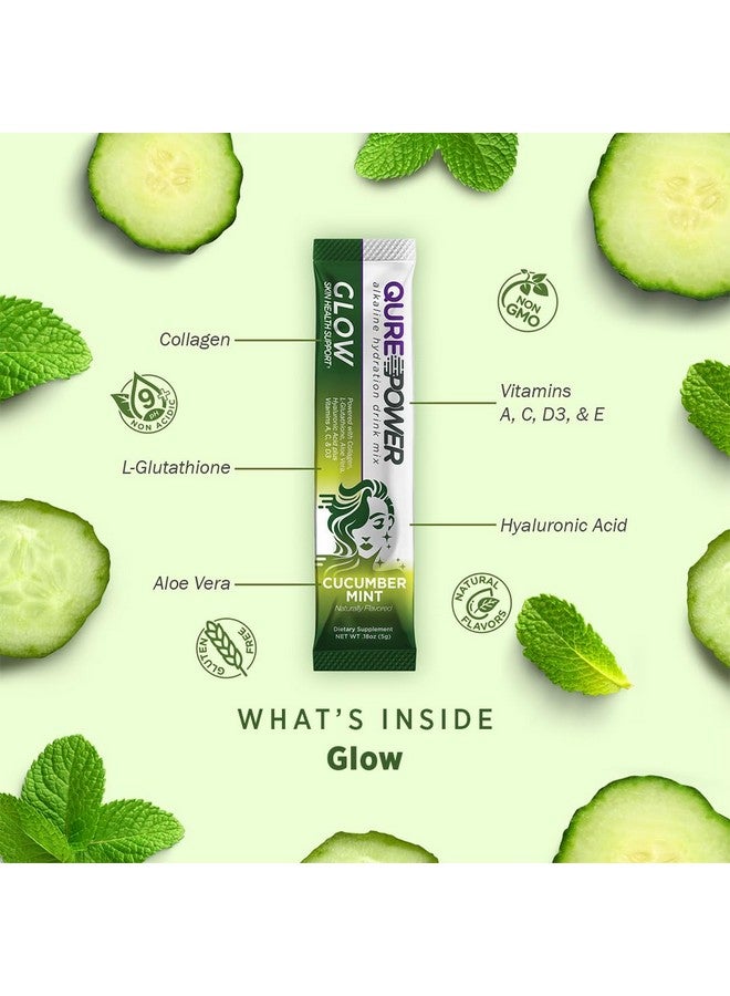 Qure QURE Alkaline Skin Glow for Youthful Radiance and Skin Hydration-Alkaline Antioxidant Blend- Collagen, Vitamin C, Hyaluronic Acid, Aloe Vera  - Image 3