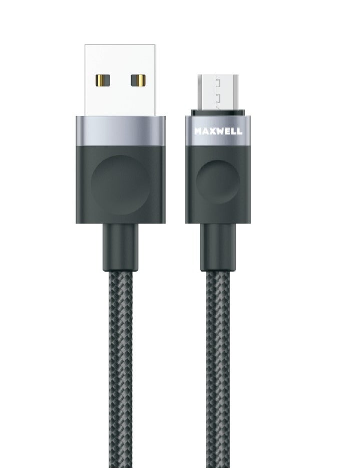 كابل ماكسويل فولتكس من USB-A إلى Micro (1 متر) متوافق مع سامسونج جالاكسي S5، إل جي G2، G3، G4، HTC One M8، M9، وسلسلة هواوي هونر مع شحن سريع - pzsku/Z16D24AD9DD6F5FF6F925Z/45/_/1738831287/10f439ce-ff24-4953-bdc5-35b15d388320