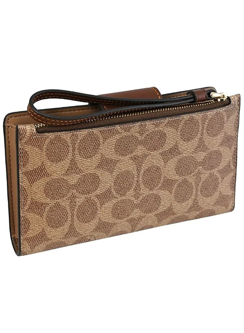 كوتش اوت ليت محفظة موبايل كوتش COACH حريمي سيجنتشر بسوار معصم CW780 - Image 3