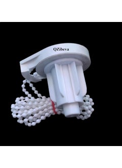 QZibeva QZIBEVA 1 Set Roller Blinds Holder and Mechanism Hardware Pack 2 Pcs Bracket1 Pcs Male 1 Pcs Female Control Unit Bead Chain 2 Pcs End Cap of Bottom Rods Item Code_ROB9  - Image 2