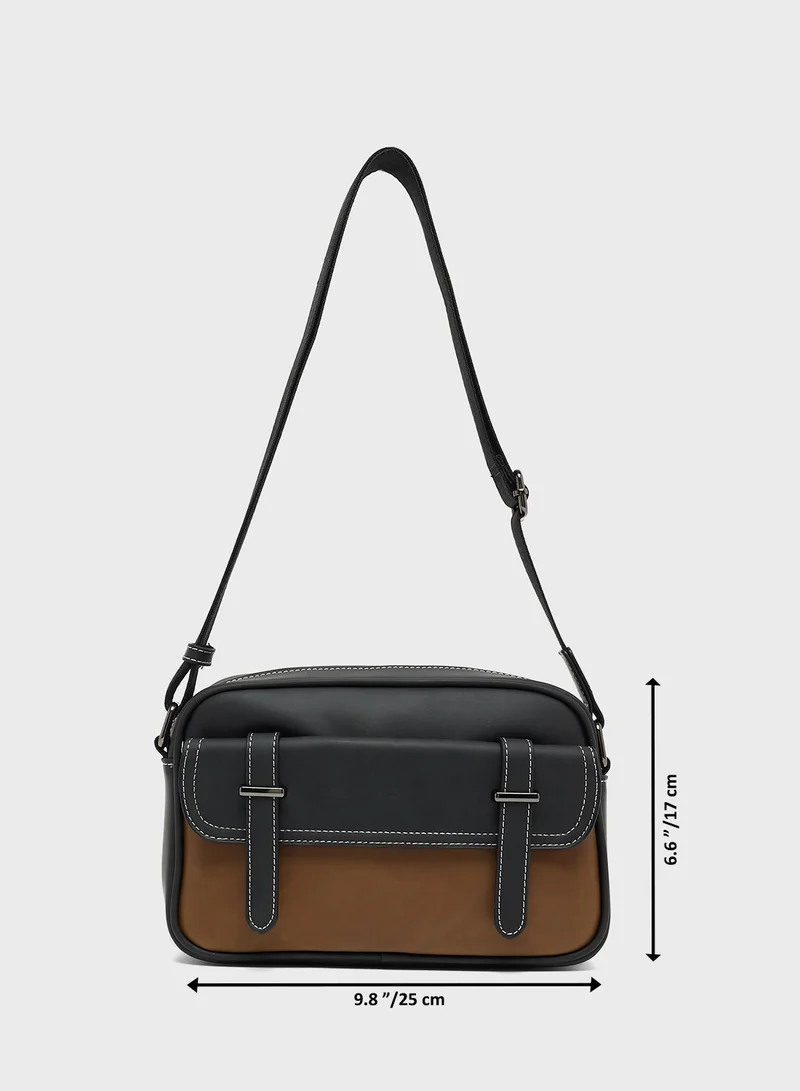 Seventy Five Casual Crossbody Messenger Bag