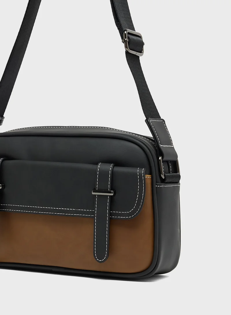 Seventy Five Casual Crossbody Messenger Bag