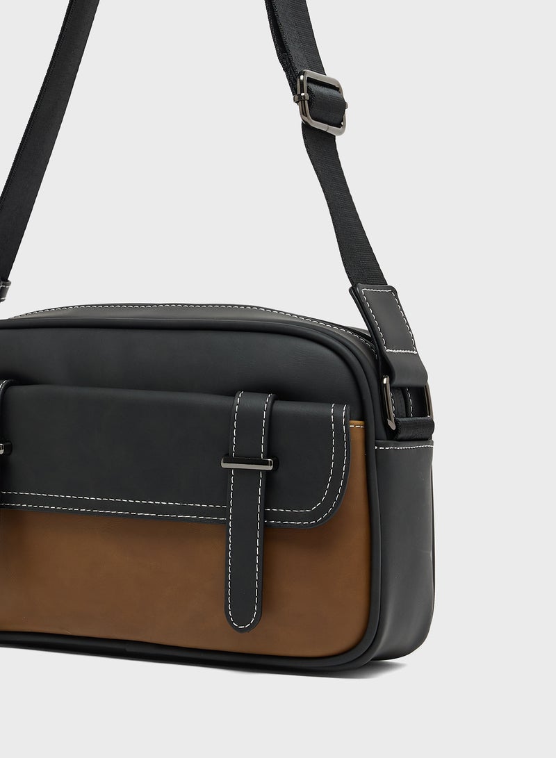 Seventy Five Casual Crossbody Messenger Bag  - Image 4
