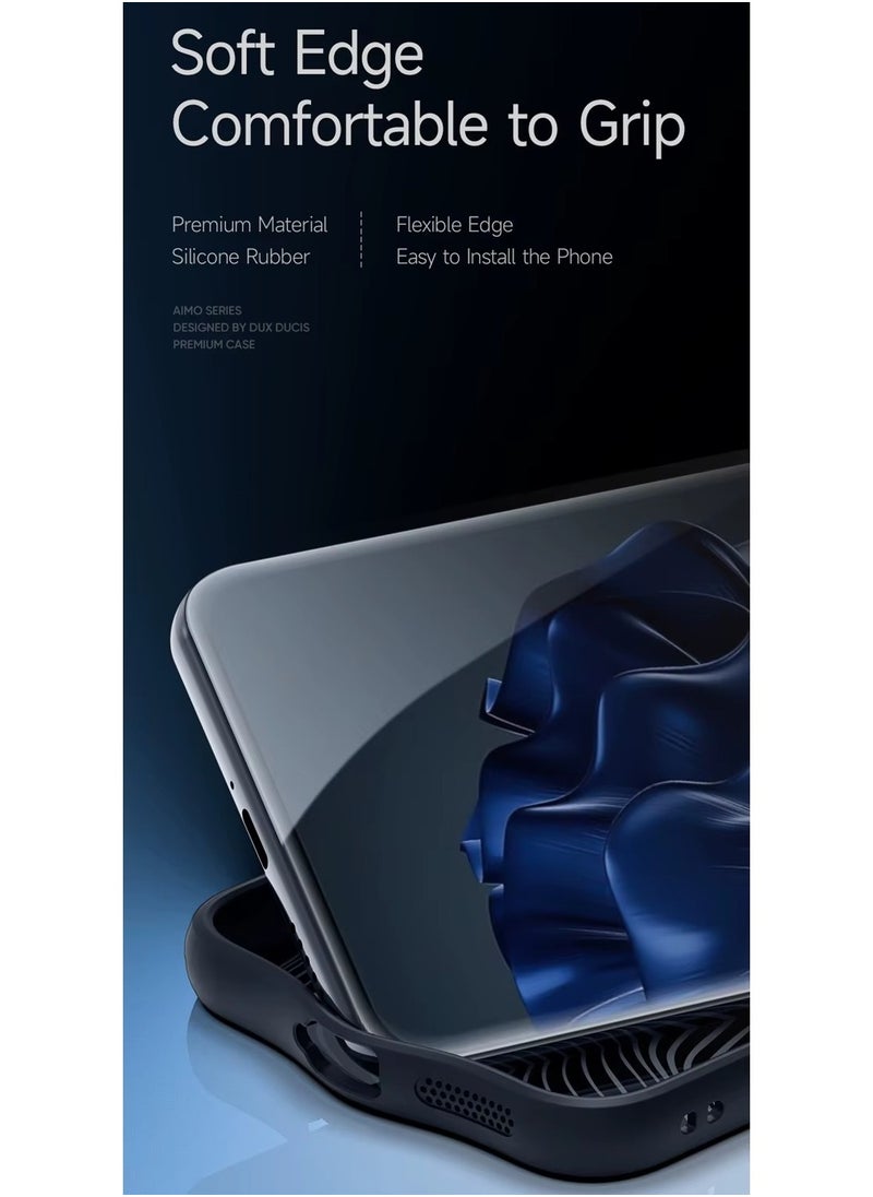 دوكس دوتشيز - حافظة لهاتف Huawei Pura 70 Pro/Pura 70 Pro Plus DUX DUCIS Aimo Mag Series TPU + PC MagSafe Frosted Feel Phone Case (أسود) - Image 1