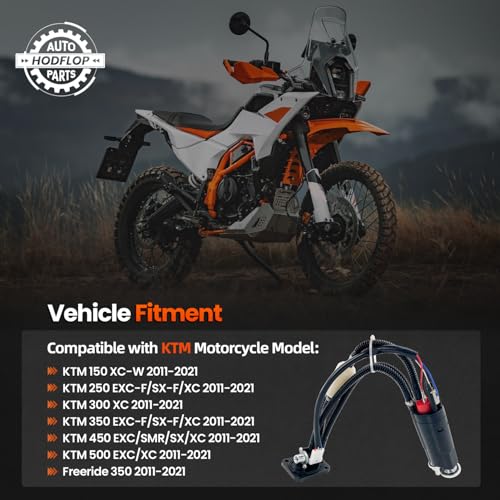 Hodflop 78107088000 Fuel Pump Assembly Compatible with KTM 150 XC-W 250 300 350 450 500 EXC XC SX-F Freeride 350 2011-2021 Replace# 78107088300 78107088500 77707088000 79007088000 - Image 2