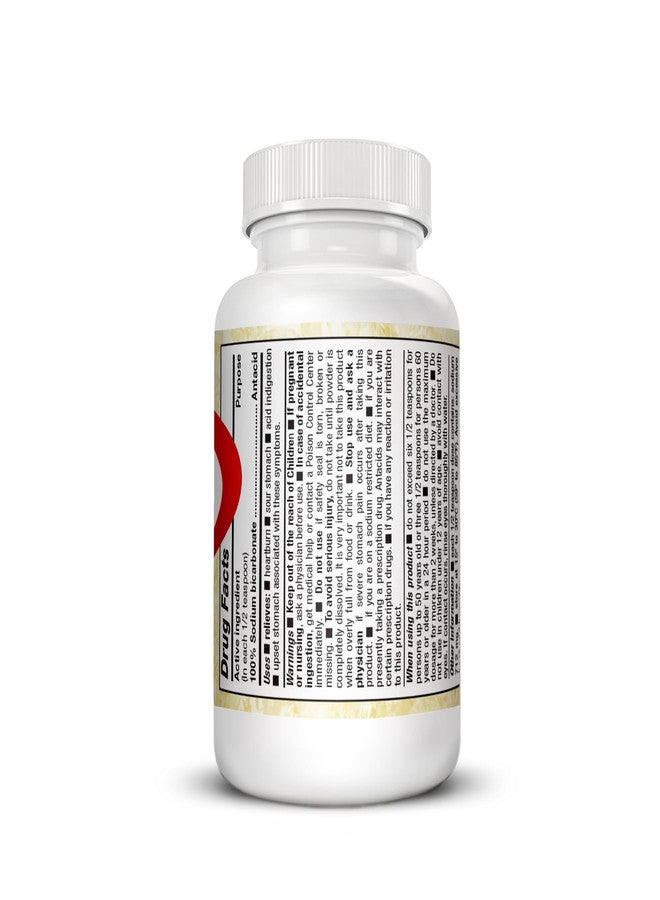 Germa™ Sodium Bicarbonate – Traditional Antacid for Occasional Digestive Ease – Alkalizing pH Balance Support – Bicarbonato de Sodio – 3 oz - Image 4