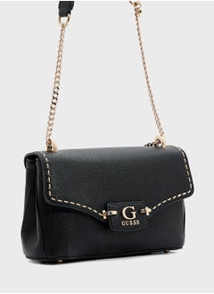 GUESS Nastra Convertible Crossbody Flap  - Image 4