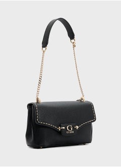 GUESS Nastra Convertible Crossbody Flap  - Image 3
