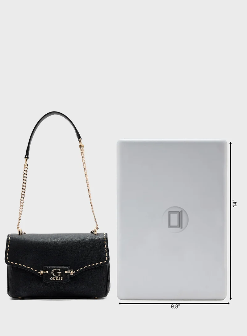 جس Nastra Convertible Crossbody Flap