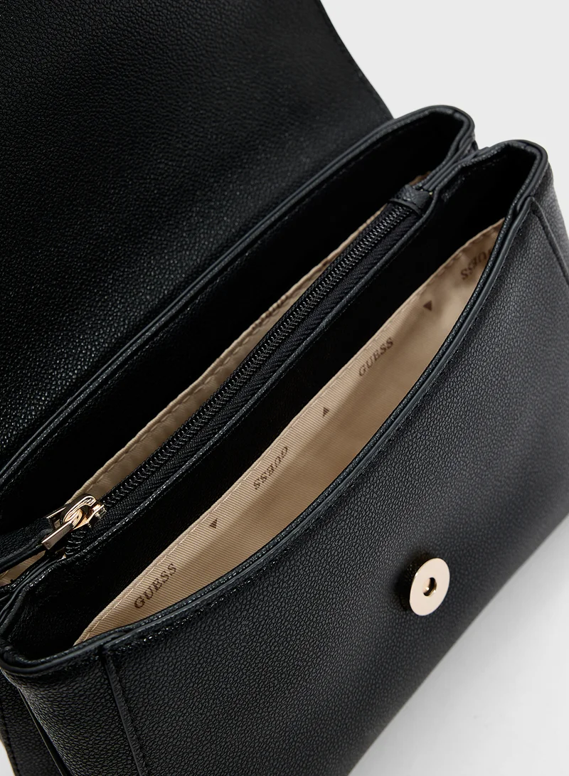 جس Nastra Convertible Crossbody Flap