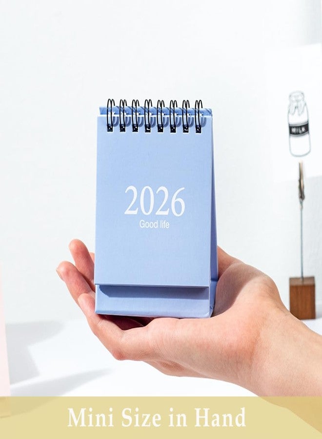 تقويم مكتبي صغير، 2026-2027، تقويم مكتبي صغير، من يناير 2026 إلى يونيو 2027، 18 شهرًا، تقويم مكتبي صغير قائم قابل للطي 2026 (أسود) - Image 5